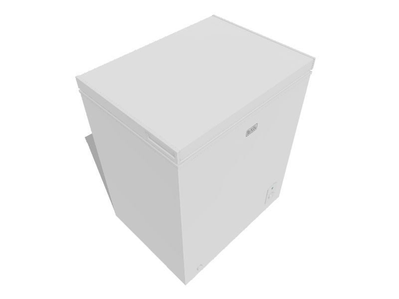 5 Cu. Ft. Manual Defrost Chest Freezer - White