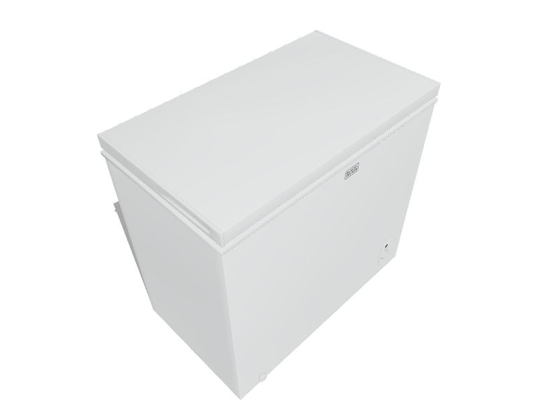 BLACK+DECKER 7.0 Cu. Ft. Chest Freezer, Holds up to 245 Lbs. of Frozen Food  with Organizer Basket, BCFK706, White