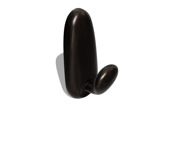 Command Large Decorative Oil Rubbed Bronze Adhesive Storage/Utility Hook  (5-lb Capacity) in the Utility Hooks & Racks department at