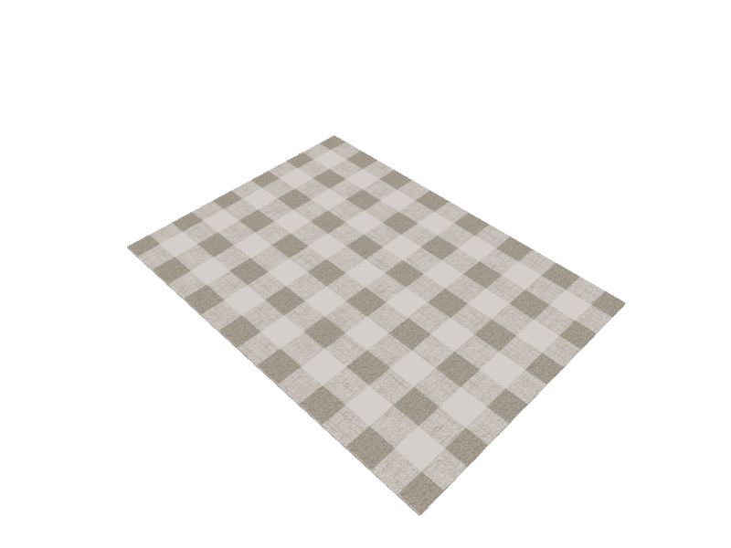 allen + roth Julian 8 x 11 Sand Indoor Geometric Area Rug in the