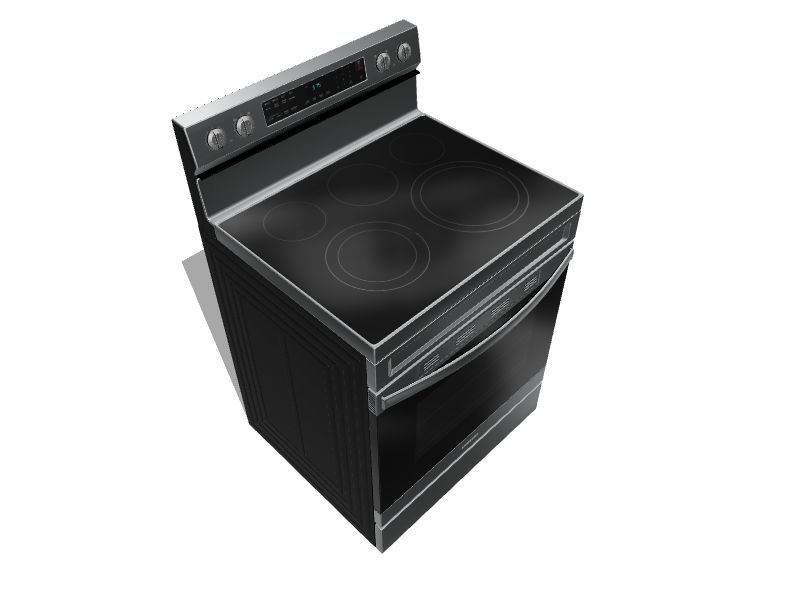 Samsung 30 Fingerprint Resistant Stainless Steel Smart Freestanding  Electric Range