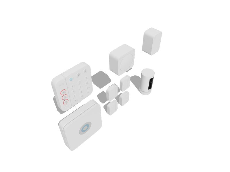 Ring Alarm Wireless Security System, 5 Piece Kit (2nd Gen) in the Home  Security Systems department at