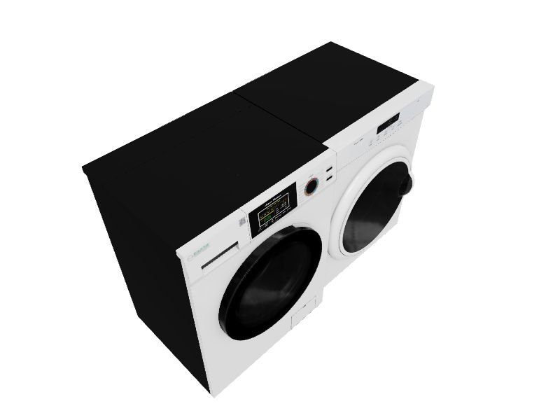 Equator Advanced Appliances Electric Stacked Laundry Center with 1.9cu