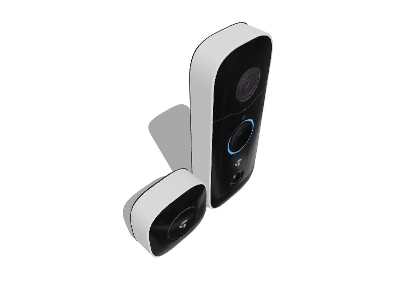 Toucan Wireless Video Doorbell, Includes Chime and New Improved