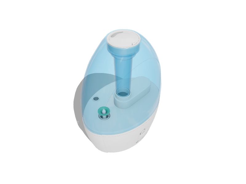 PureGuardian 0.21Gallon Tabletop Ultrasonic Mechanical Humidifier (For Rooms Up To 210sq ft