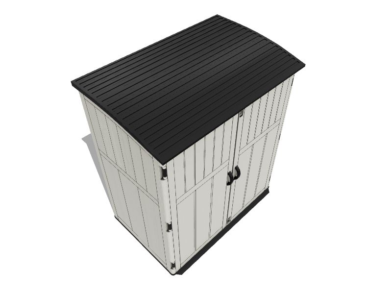 CRAFTSMAN 4ft x 6ft Craftsman resin storage shed Resin Storage Shed