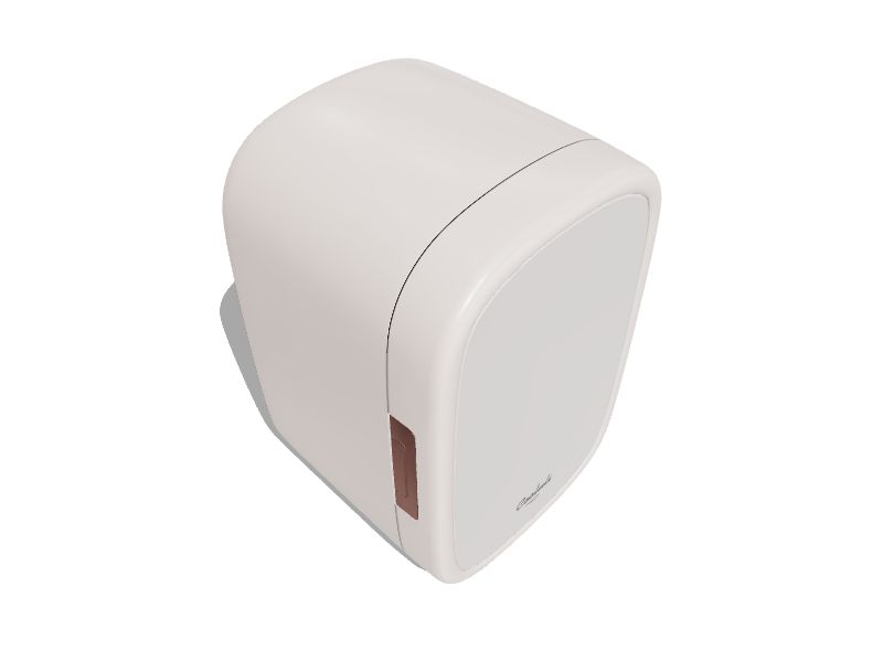 Fluff - Mini Cosmetic Fridge - White