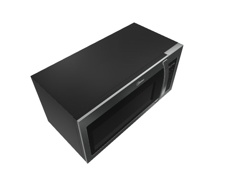 Midea 1.9cu ft 1000Watt OvertheRange Microwave with Sensor Cooking