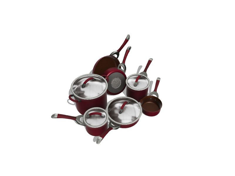 Circulon Nonstick Bakeware Set, Baking Sheet w/ Cooling Rack-2 Piece,  Merlot Red