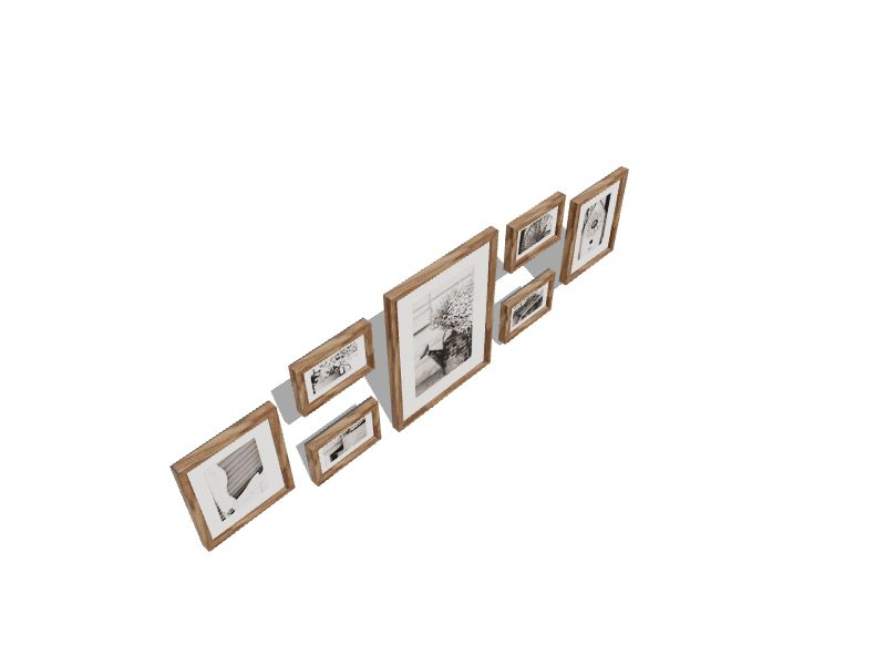 Woodgrain 4 in. x 6 in. Natural Wood Picture Frame