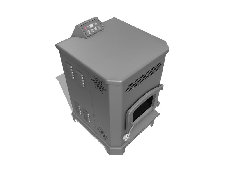 US Stove Company 2200sq ft Pellet Stove with 20lb Hopper at