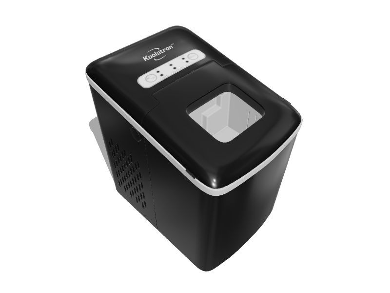 NewAir 40-lb Drop-down Door Countertop or Portable Cubed Ice Maker