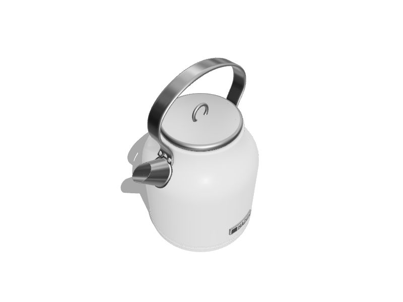 Haden Heritage Stainless Steel Electric Kettle - English Rose 1.7 L