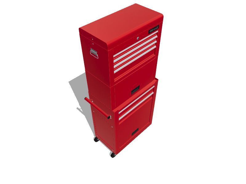 Goplus 13-in W x 52-in H 6-Drawer Steel Tool Chest (Red) in the Top Tool  Chests department at