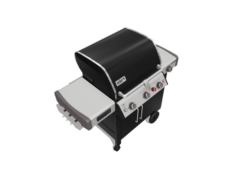 BARBACOA DE GAS WEBER GENESIS II EX-335 BLACK - Chimeneas en Sevilla,  ExpoChimeneas