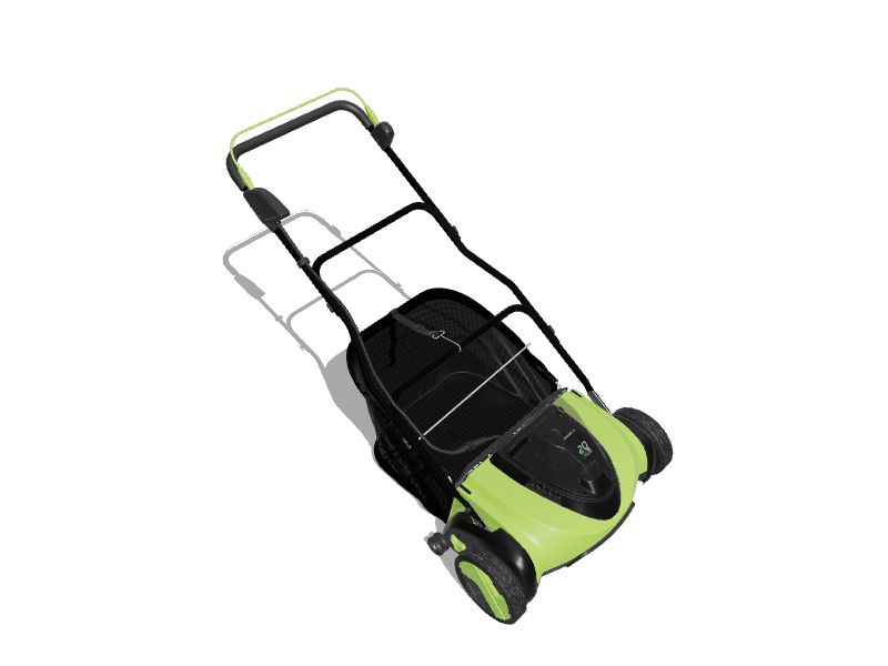 Earthwise 2120-16 20-Volt 16-Inch Electric Cordless Reel Lawn Mower 2120-16