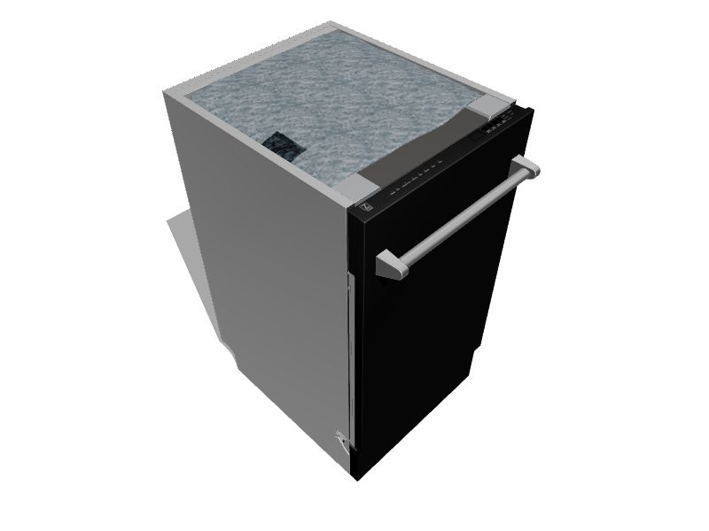 ZLINE KITCHEN & BATH Tallac Top Control 18in BuiltIn Dishwasher