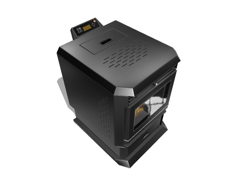 ComfortBilt 3000sq ft Pellet Stove with 51lb Hopper (EPA Approved) in