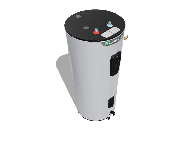 A.O. Smith Signature 300 55-Gallon Tall 9-year Limited Warranty 5500-Watt  Double Element Smart Electric Water Heater at Lowes.com