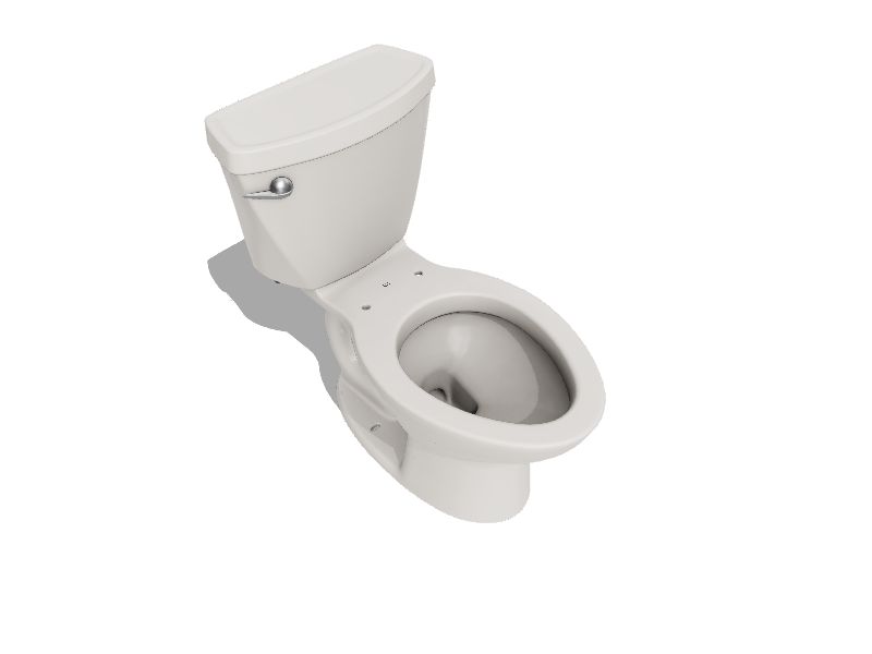 American Standard Cadet 3 White Elongated Standard Height 2piece