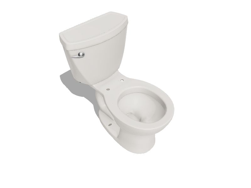 American Standard Cadet 3 White Round Standard Height 2piece