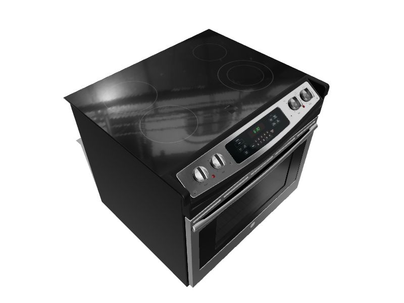 GE JD630STSS 30 Drop-In Electric Range - Stainless Steel