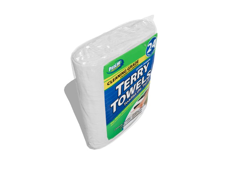 Proline Cleaning-grade Terry Towels (48-Pack)