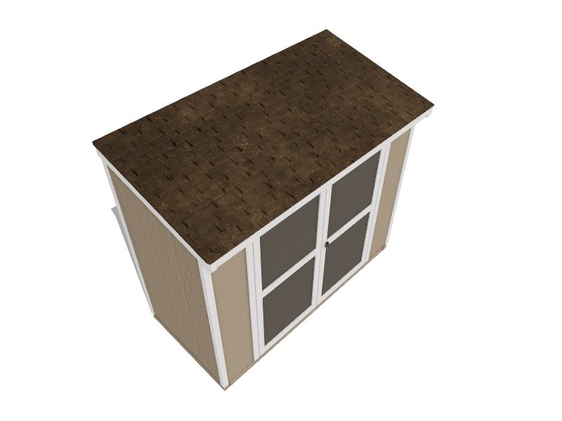 Heartland Scottsdale 8ft x 4ft Wood Storage Shed in the Wood Storage