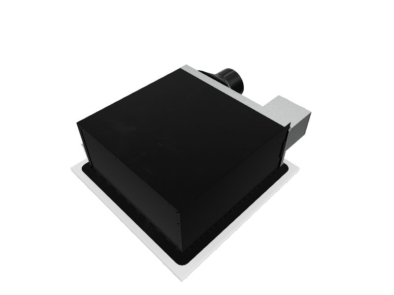 Panasonic WhisperFit 0.25-Sone 110-CFM White Lighted Bathroom Fan ...