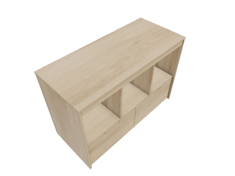 Oak effect toy box new arrivals