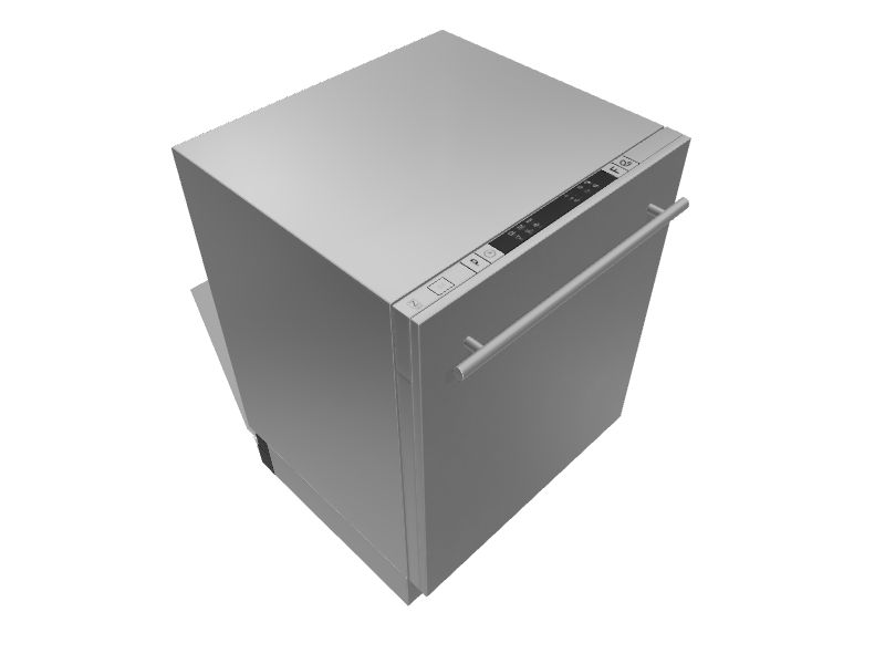 ZLINE KITCHEN & BATH Classic Top Control 24in BuiltIn Dishwasher