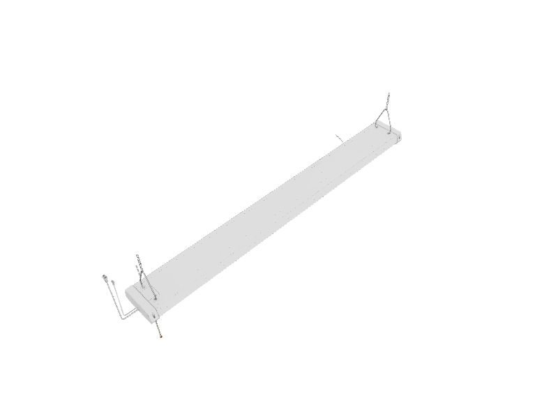 Cedar Hill 4-ft 4500-Lumen White LED Linear Shop Light in the Shop ...