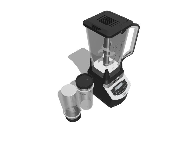 Ninja 72-ozBlack 1100-Watt Pulse Control Blender in the Blenders