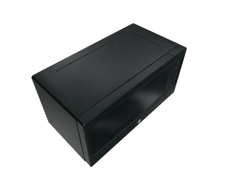 GE PEM31DFBB Profile 1.1 Cu. ft. Black Countertop Microwave