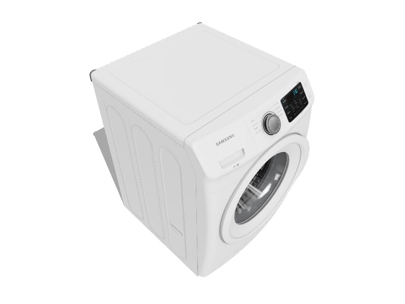 WF42H5000AW: Quiet Front-Load Washing Machine with VRT