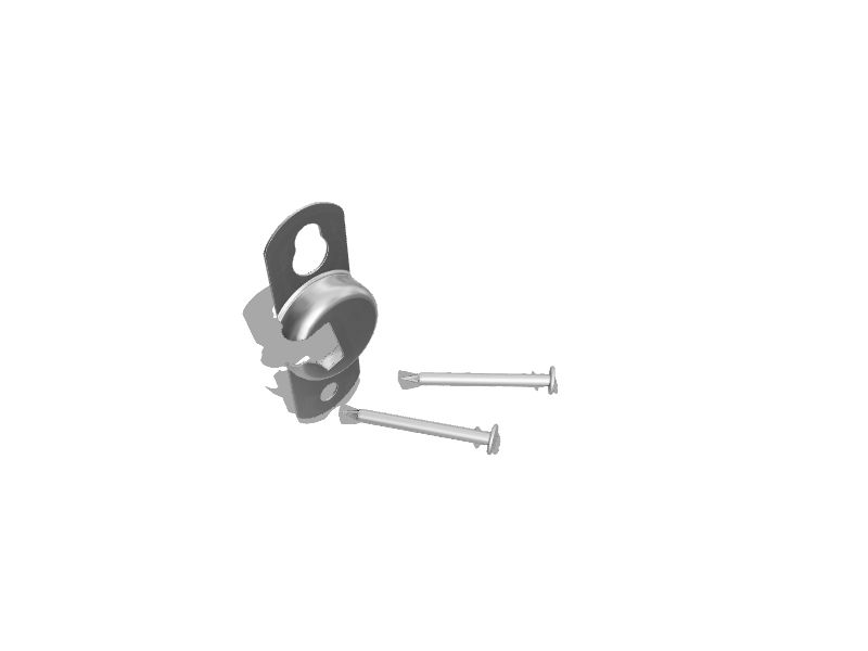 Levolor Trim+Go 6-Piece Mini-Blind Brackets