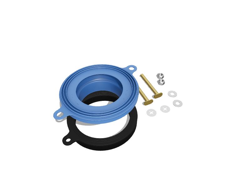 Fluidmaster Better Than Wax 5.5-in Blue Rubber Toilet Gasket in