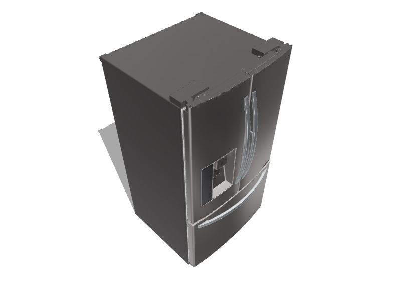 Réfrigérateur Américain, Door-in-Door, 625L, Compresseur Linéaire, Door  Cooling, F - LG GSS6876SC