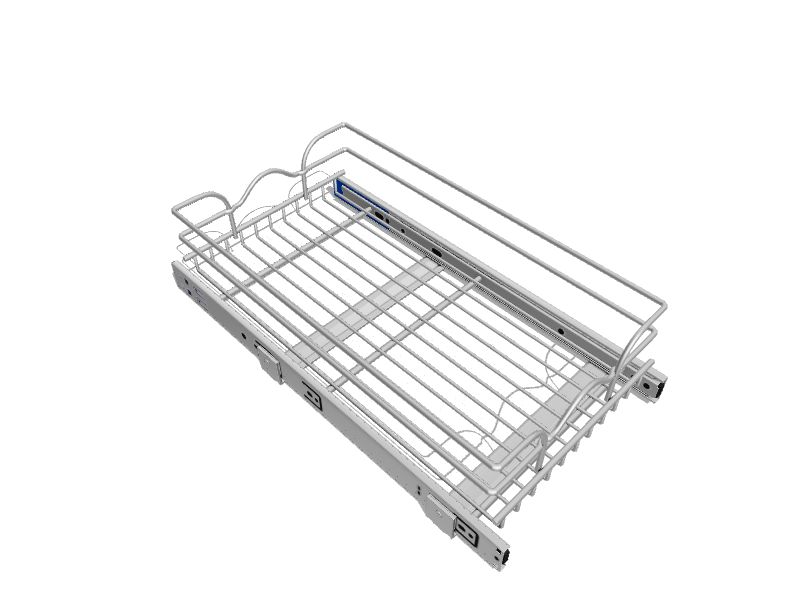 Pull Out Stainless Steel Shelf, Fits 6935 & 6937 - Lakeside Healthcare