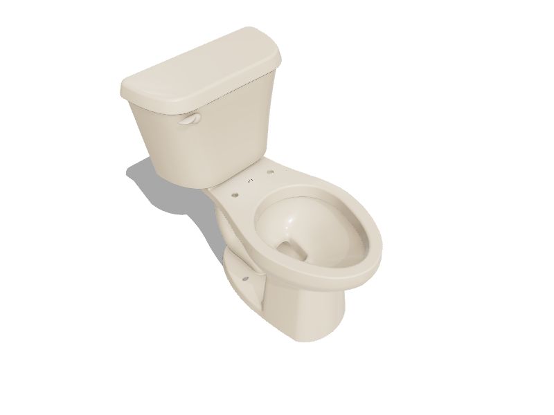 17.1” High Toilets Elongated Tall Toilet with S-trap, 12” Rough in