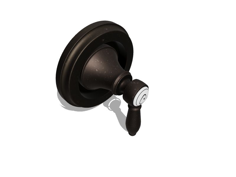 Moen Oil Rubbed Bronze Lever Shower Handle at