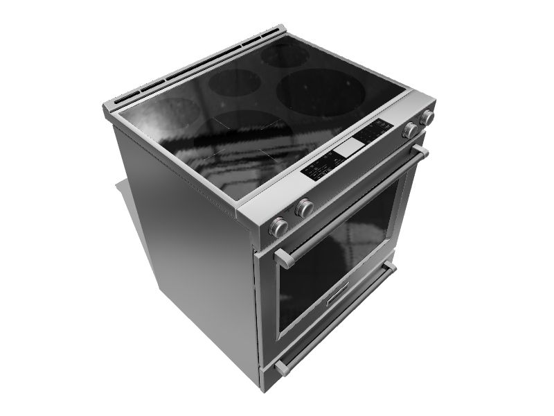 KitchenAid 6.4 Cu. Ft. Self-Cleaning Slide-In Electric Convection Range  Stainless Steel KSEG700ESS - Best Buy