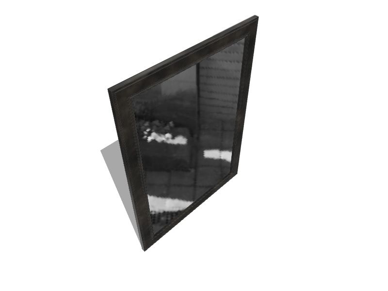 Diamond NOW Goslin 25in x 34in Framed Rectangle Bathroom Vanity