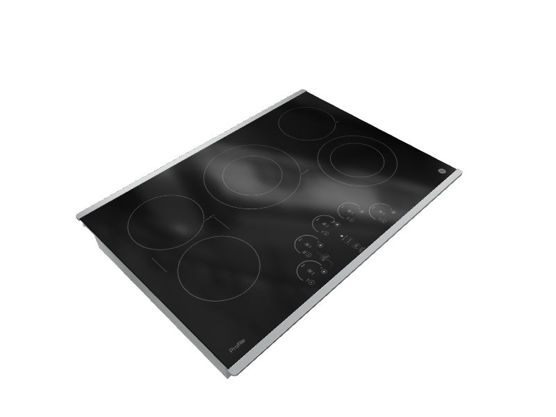 GE PEP9030DTBB 30 Inch Electric Smart Cooktop with 5 Elements, Smooth Glass  Surface, SyncBurners, Tri/Dual Ring Elements, Wi-Fi, Guided Cooking, Touch  Controls, Power Boil, Precision Temperature Control, and ADA Compliant