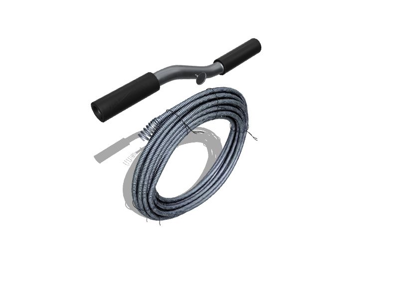 THEWORKS 1/2 in. x 50 ft. Drain Auger, Open-Hook Boring Head, Crank Handle  at Tractor Supply Co.