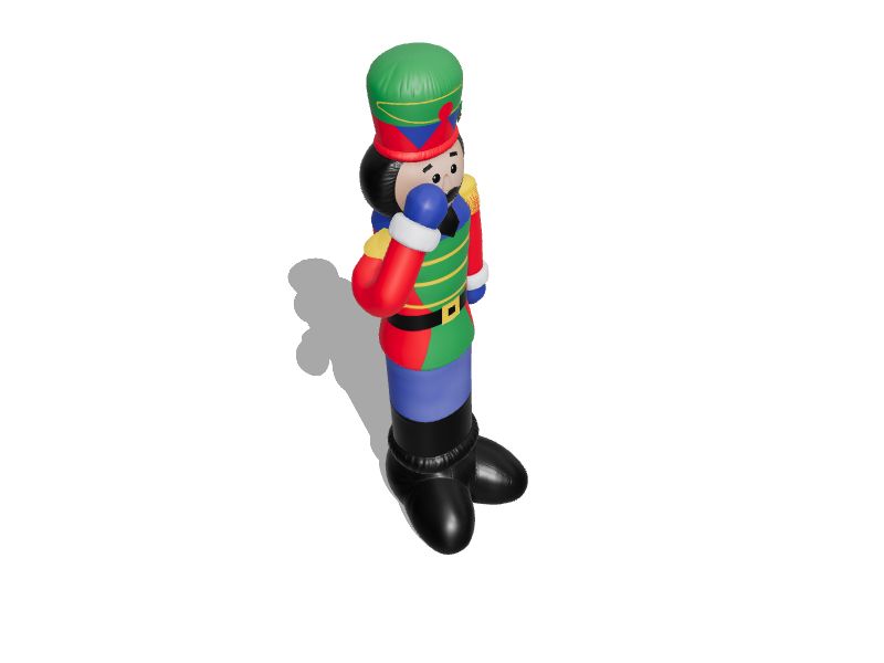 Gemmy 16.01ft Lighted Nutcracker Christmas Inflatable at