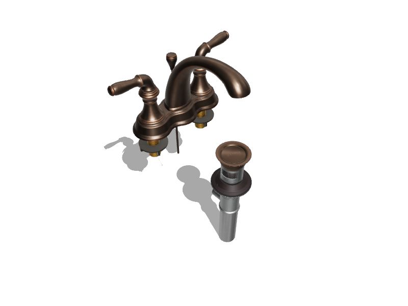 bronze centerset bathroom sink faucets