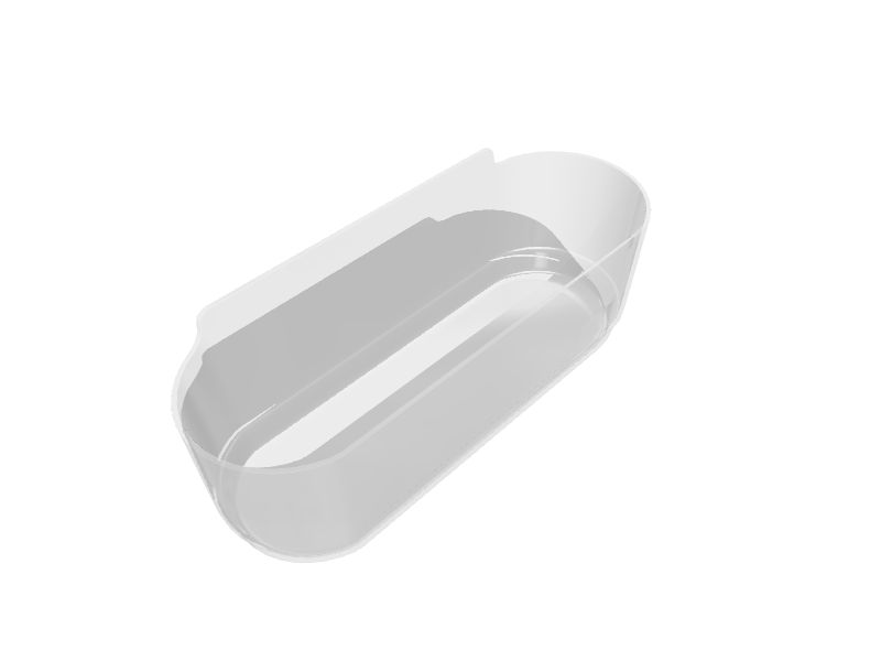 Command Frost White Plastic Caddy Hanger