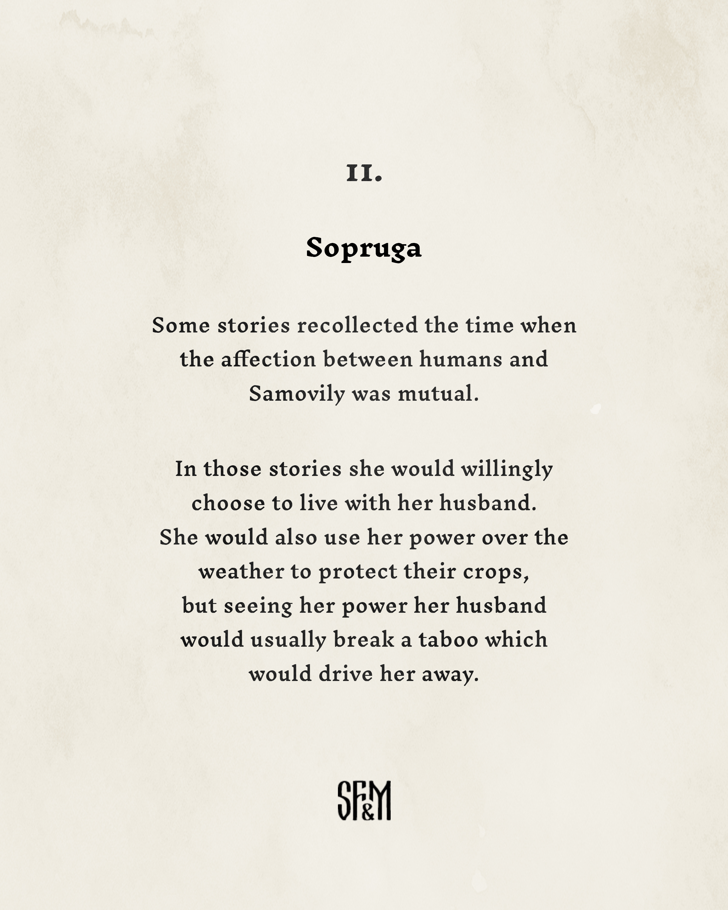 Sopruga text