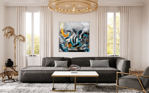 Amini Modern Art Piece